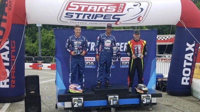 Vincent Carey Stars and Stripes win