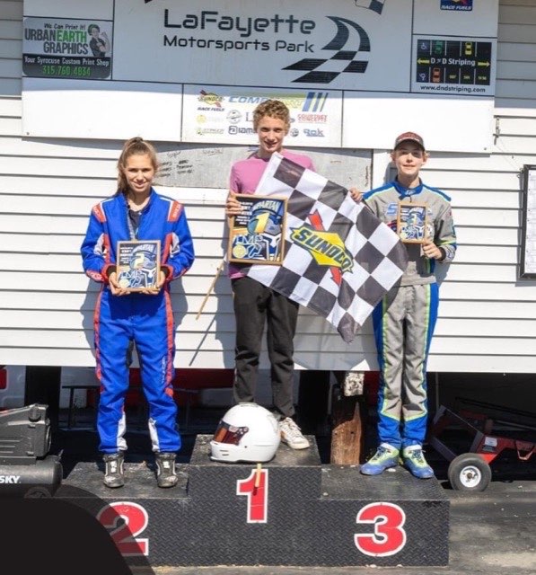 Student on the podium P2