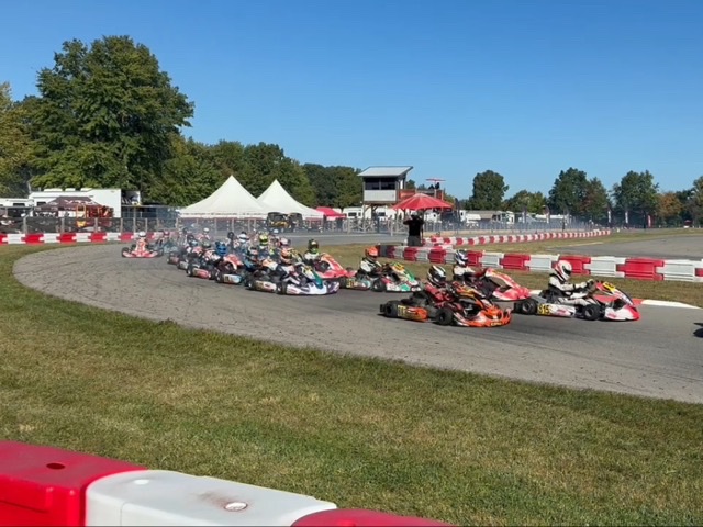 Race start Cincinnati Ohio Stars
