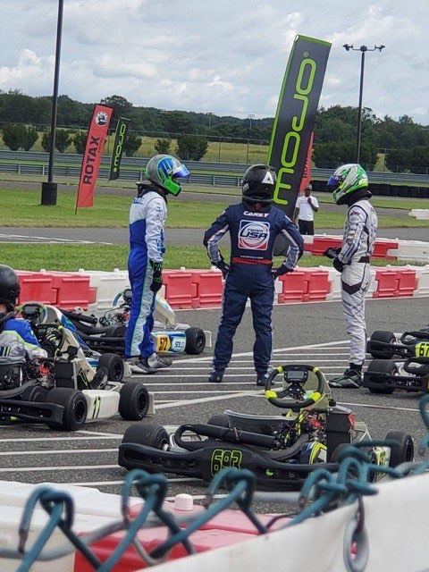 Before the battle kart racing