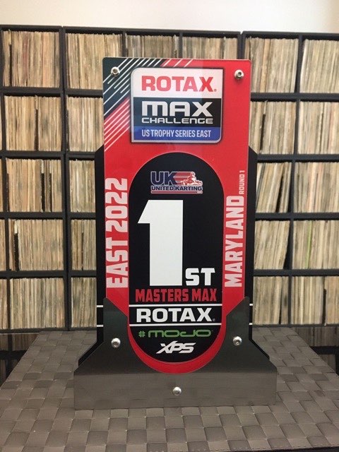First place Rotax trophy Maryland
