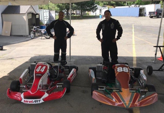 Day 1 karting at OVRP